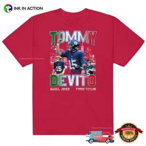 Tommy Devito 90s Style new york giants t shirt 4