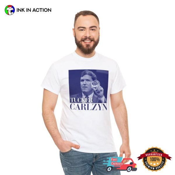 Tucker Carlson Tucker Carlzyn Funny Meme Graphic T-Shirt