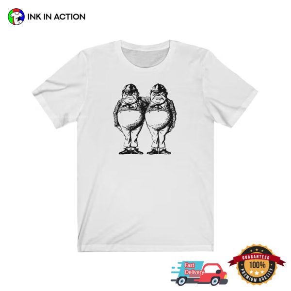 Tweedledee And Tweedledum Disney Cartoon Twins Shirt