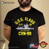 USS Flagg The Cobra Crusher A Real American Hero CVN 99 Battleship Shirt