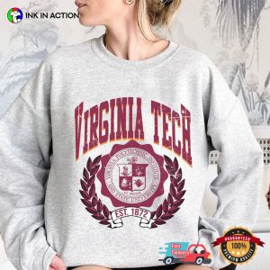 University of Virginia Tech Est 1872 Sport T Shirt 3