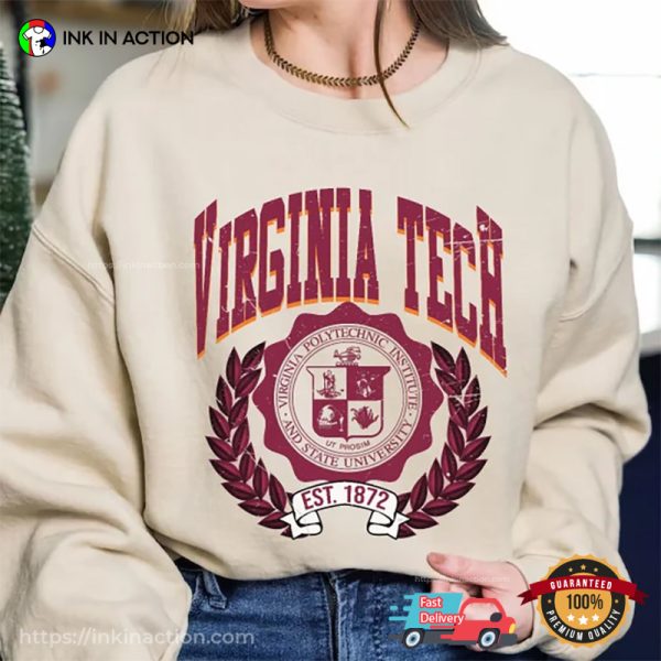 University of Virginia Tech Est 1872 Sport T-Shirt