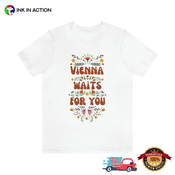 Vienna Waits For You 80’s Billy Joel Song Vintage T-shirt