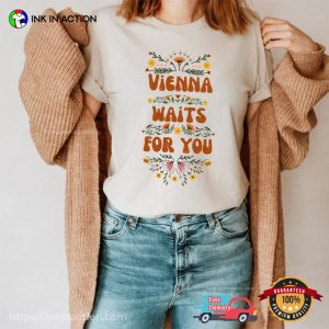 Vienna Waits For You 80’s Billy Joel Song Vintage T-shirt