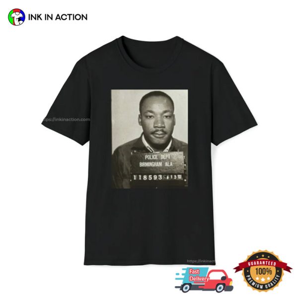 Vintage 90s Martin Luther King Jr Mugshot Tee