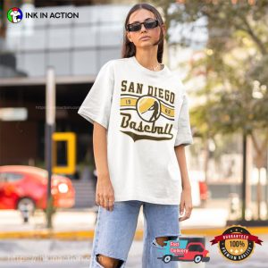 Vintage San Diego Padre 1969 Game Day Vintage T-shirt