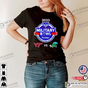 Virginia Tech vs Tulane Military Bowl 2023 Football T Shirt
