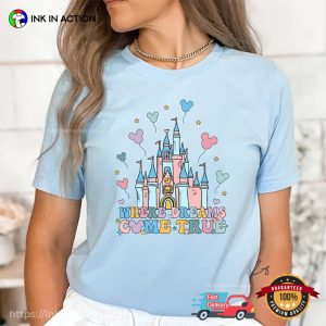 Where Dreams Come True Disney Castle T Shirt 3