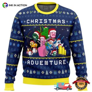 adventure time christmas Ugly Christmas Sweater