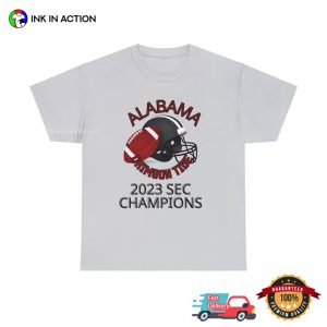 Alabama Football 2023 Sec Champions T-shirt