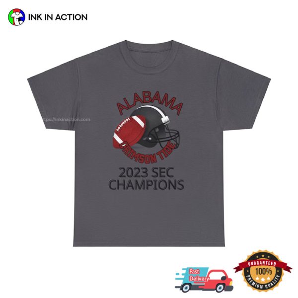 Alabama Football 2023 Sec Champions T-shirt