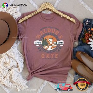 Baldur’s Gate Game Dungeons & Dragons Vintage Gameplay T-Shirt