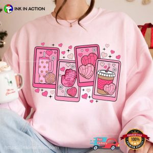 cafecito y chisme Valentines Sweet, valentine shirts for women 2