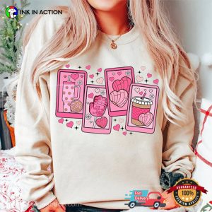 cafecito y chisme Valentines Sweet, valentine shirts for women 3