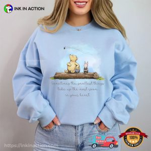 classic winnie the pooh Quotes Vintage Disney Tee 3