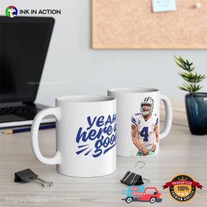 dak prescott Coffee Cup, Dallas Cowboys Football Mug 3