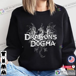 Dragon’s Dogma Dragon Retro Game Art Tee