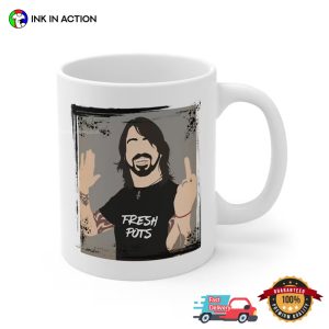 foo fighters dave grohl Fresh Pots Graphic Art Cup 1