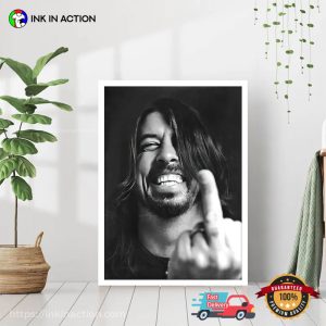 Foo Fighters Dave Grohl Retro Funny Graphic Poster