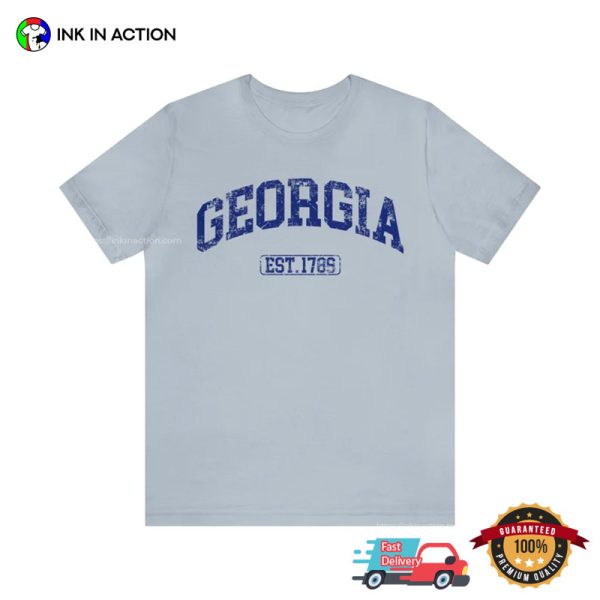 Georgia State Est 1789 Vintage T-Shirt