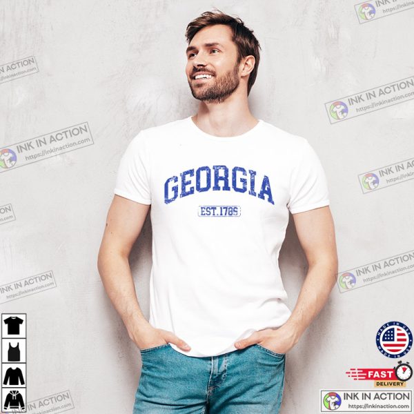 Georgia State Est 1789 Vintage T-Shirt