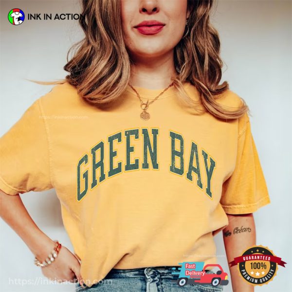 Green Bay Football Comfort Colors T-shirt