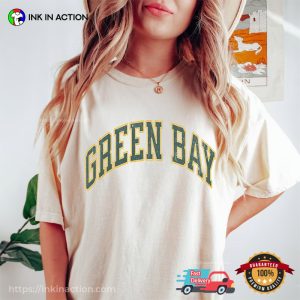 green bay football Comfort Colors T Shirt 3