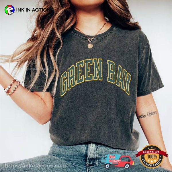 Green Bay Football Comfort Colors T-shirt