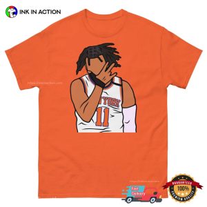 Jalen Brunson Knicks 3 Point Celebration T-Shirt