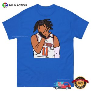 jalen brunson knicks 3 Point Celebration T Shirt 3