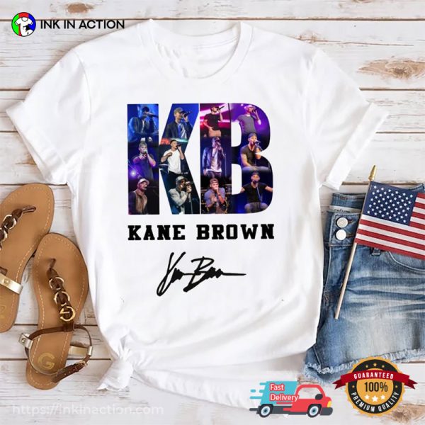 Kane Brown Concert 2023 Signature T-shirt