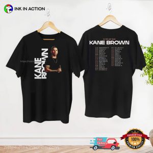 Kane Brown Concert In The Air Tour 2024 Graphic 2 Sided Tee