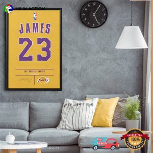 lebron james 2023 Lakers NBA Poster 1