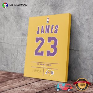 lebron james 2023 Lakers NBA Poster 2