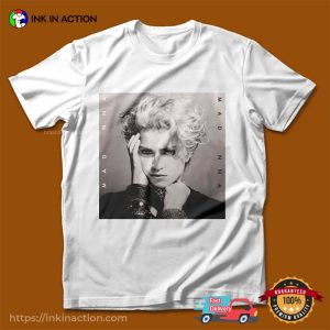 madonna 90's Fashionable VIntage Portrait T Shirt 3