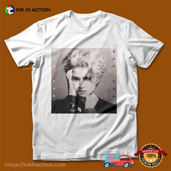 Madonna 90’s Fashionable VIntage Portrait T-Shirt