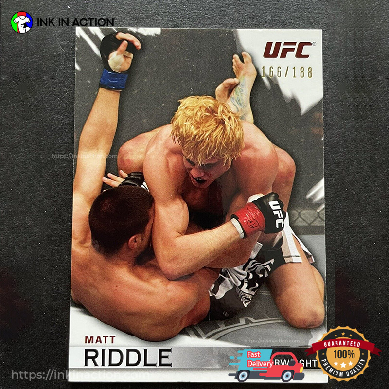 Matt Riddle Welterweight The Boxer UFC Poster