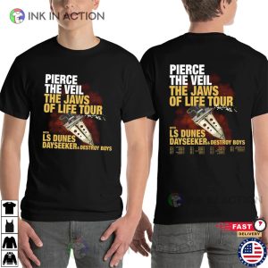 Pierce The Veil The Jaws Of Life Song 2 Sided T-shirt
