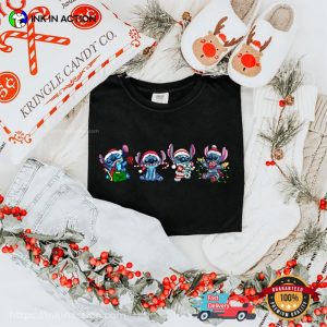 Stitch Christmas Prepare For Xmas Disney T-shirt