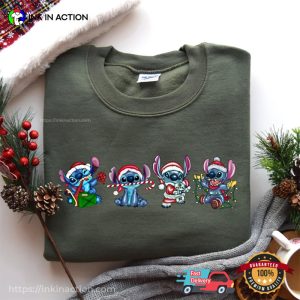 stitch christmas Prepare For Xmas Disney T Shirt 3