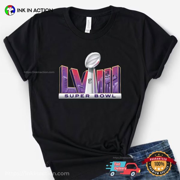 Super Bowl 2024 LVIII NFL Trophy T-Shirt