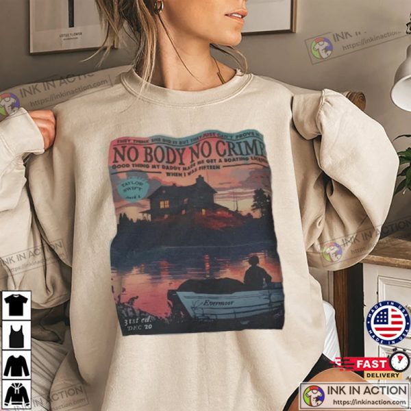 Taylor Swift No Body No Crime Track 6 Lyrics Tee