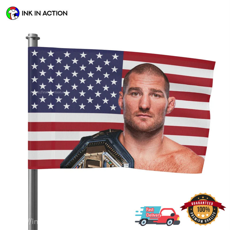 UFC Sean Strickland USA Flag