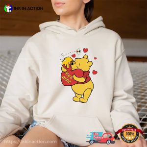winnie the pooh and honey Valentine Bee Mine Disney Lover T Shirt 1