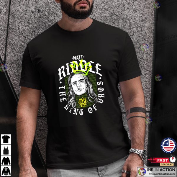 WWE Matt Riddle The King Of Bros Wrestling T-Shirt