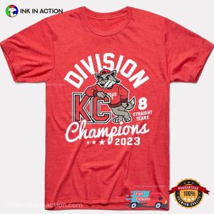 8 Straight Years Champions 2023 Kansas City Mascot T Shirt