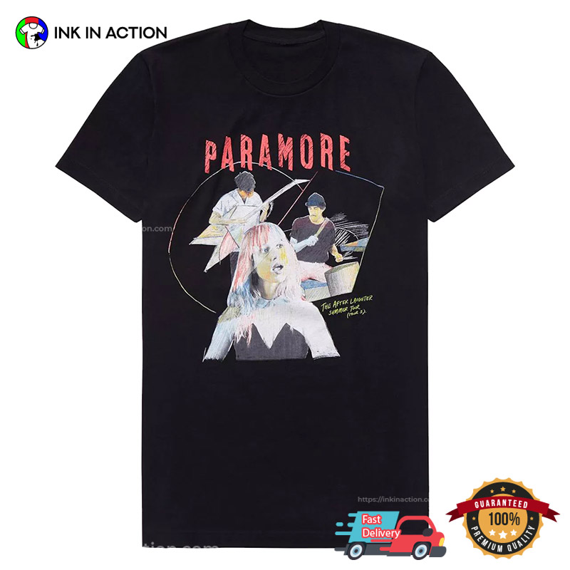 After Laughter Summer Paramore Band Tour Fanart T-Shirt