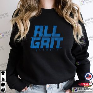 All Grit Detroit Football T-Shirt