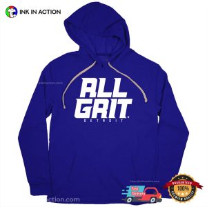 All Grit detroit football T Shirt 4