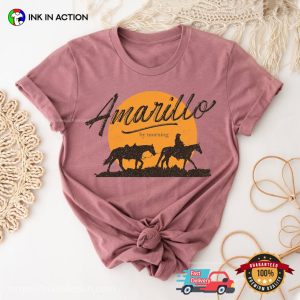 Amarillo By Morning Vintage Western Music T-Shirt, George Strait 2024 Merch